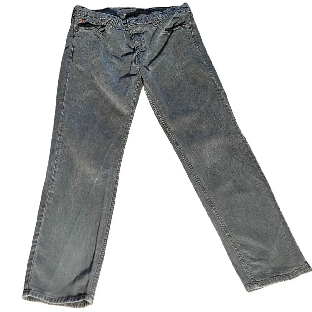 Stylish Levi's Men's 511 Slim Fit Green Jeans W33 L30